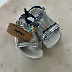 Native Charley Holographic Sandals C6 Holographic
